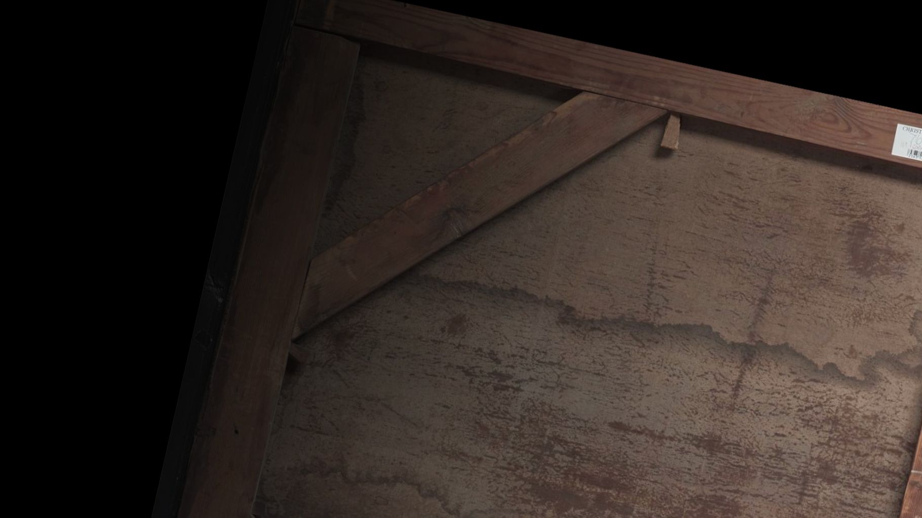 Montaggio dei telai di quadri d'epoca